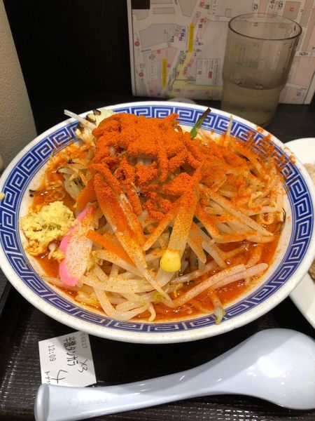 「辛激タンメン」@東京タンメン トナリ 東京ラーメンストリート店の写真