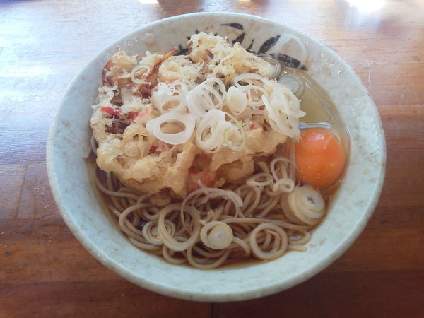 「天玉そば 420円」@車の写真