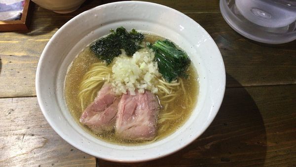 「煮干ラーメンジョン＋味付和え玉」@ラーメン屋ジョンの写真