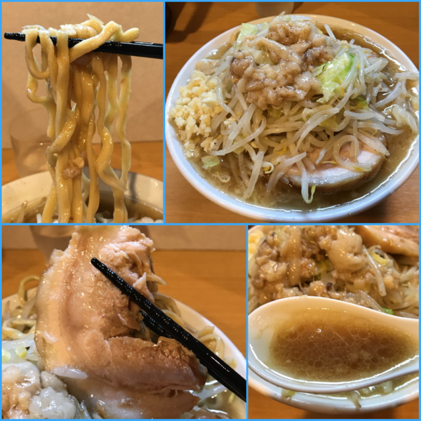 「小ラーメン¥750（ニンニク・アブラ）」@豚星。の写真