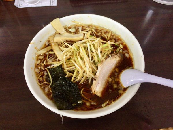 「ねぎらーめん 大盛」@ぐうらーめんの写真