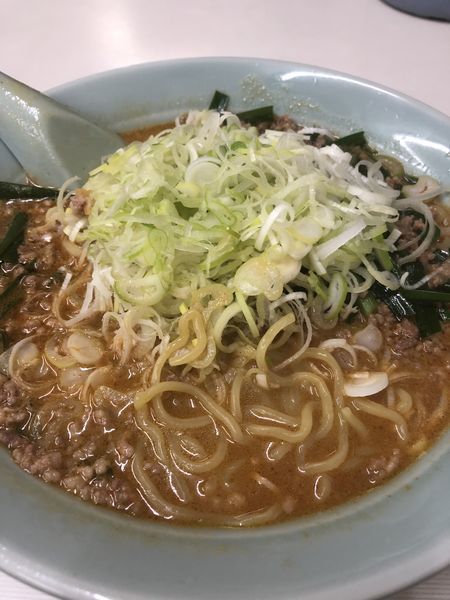 「ごまみそらーめん650円+大盛100円」@まこと食堂の写真