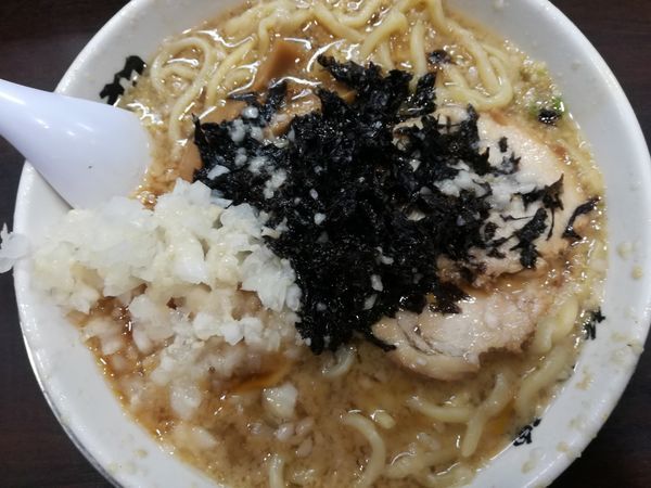 「中華そば(中油・玉ねぎ増)」@らーめん潤 蒲田店の写真