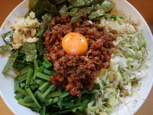 「【限定】我流豚星。台湾混蕎麦（大盛）」@豚星。の写真