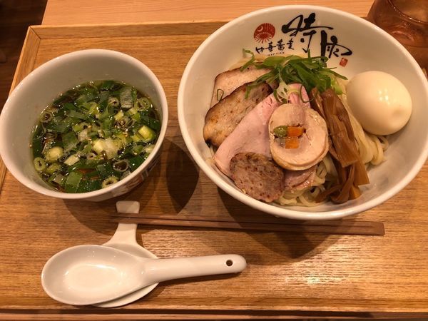 「ホロホロ南蛮キジつけ蕎麦しょうゆ（特製）」@中華蕎麦 時雨の写真