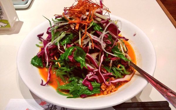 「担々冷麺」@梅蘭 TOCみなとみらい店の写真