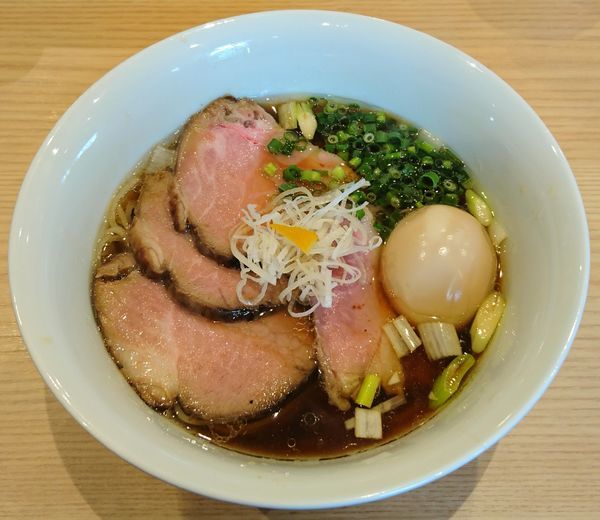 「全部のせ京鴨出汁そば」@Handicraft Worksの写真