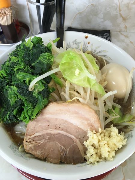 「大みのわ麺（ニンニク）」@麺屋みのわの写真