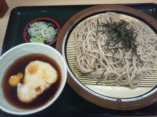 「とろろそば 450円」@名代 箱根そば 登戸店の写真