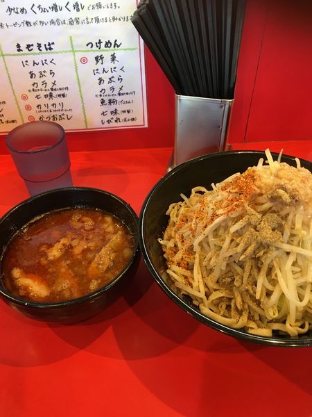 「辛いつけ麺 辛さ2倍」@麺屋 桐龍の写真