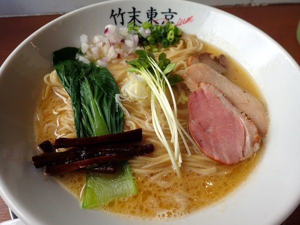 「鶏そば」@竹末東京プレミアムの写真