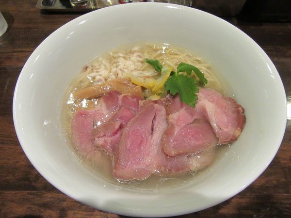 「鯛そば肉増し（９８０円）＋鯛めし１８０円」@活龍 期間限定麺処 みつきの写真