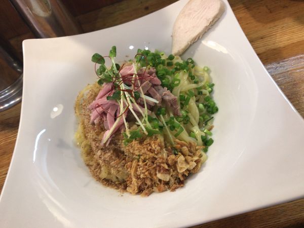 「ねぎ油そば（醬油）」@麺庵 小島流の写真