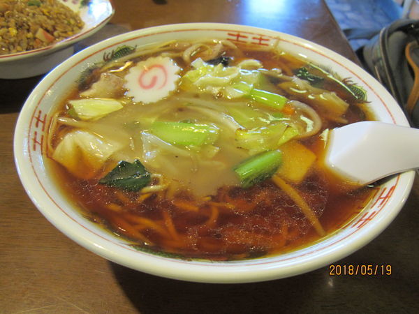 「関所ラーメン６５０円」@関所食堂の写真