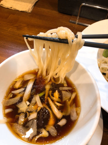 「つけ麺　850円＋ランチ鶏飯150円」@麺や維新の写真