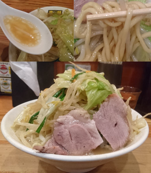 「濃菜麺(野菜大盛＋麺大盛)￥1000-」@濃菜麺 井の庄の写真