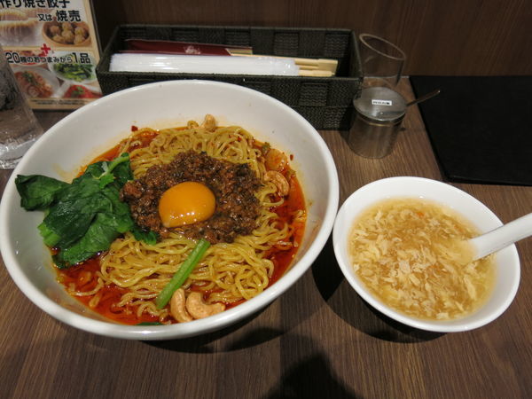 「汁なし担々麺＋麺大盛り：918円」@石庫門 神田店の写真