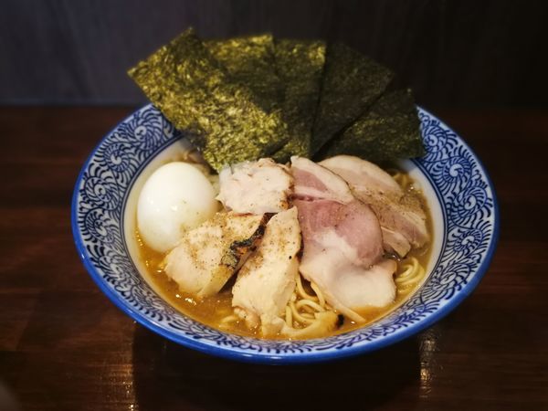 「濃厚特製煮干し中華蕎麦」@煮干し中華蕎麦 山崎の写真