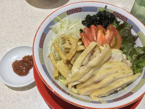 「冷やしチョレギ和えそば 大盛 ¥950」@龍龍タンメンの写真