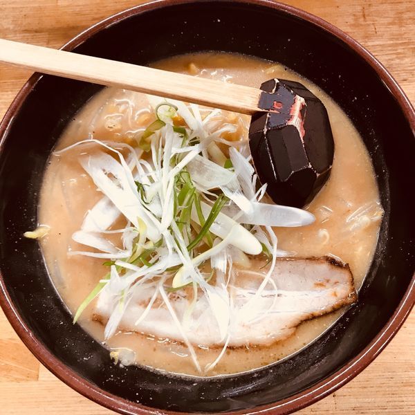 「信州 こく味噌ラーメン小」@らーめん信玄 南6条店の写真