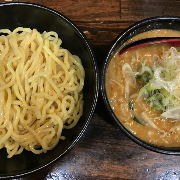 「辛味噌つけ麺」@麺処 花田 池袋店の写真
