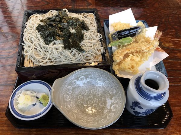 「天ざる」@並木 藪蕎麦 堀江店の写真