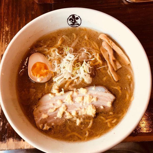 「味噌らーめん」@らーめん 空 本店の写真