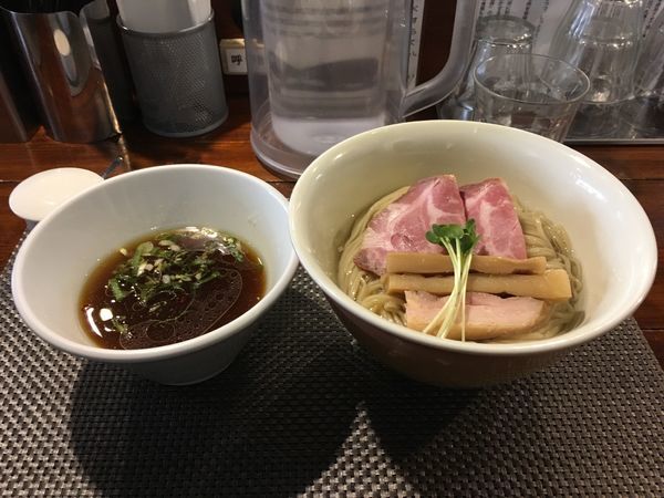 「鶏つけそば」@らぁ麺 やまぐちの写真