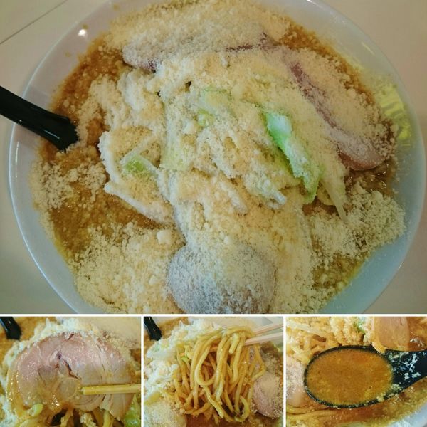 「スープカレーそば(2.4.6)＋粉チーズ＝930円」@麺家ぶんすけの写真