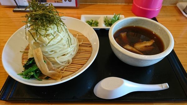 「淡麗中華ざるそば(800円)」@朝日屋の写真