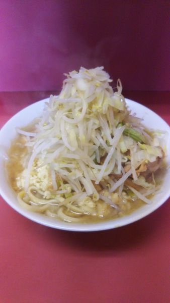 「小ラーメン 豚入り」@ラーメン二郎 ひばりヶ丘駅前店の写真
