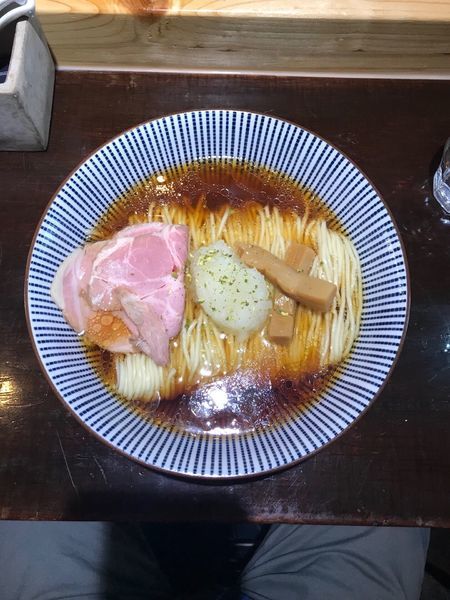 「中華そば(中盛り) 650円」@麺屋 坂本01の写真