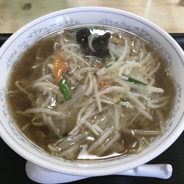 「もやしそば（￥630）」@おそば 池田屋の写真