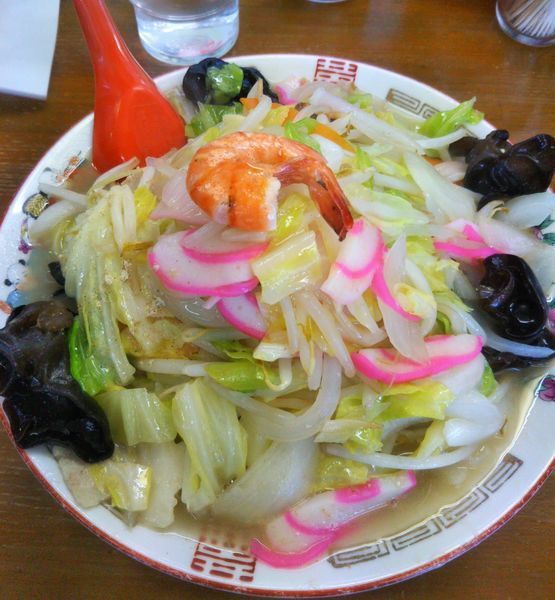 「長崎ちゃんぽん 800円」@九州ラーメン 友理 本店の写真