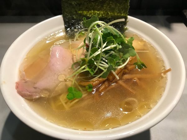 「しおそば 大盛  860円」@中華蕎麦 瑞山（ZUIZAN）の写真