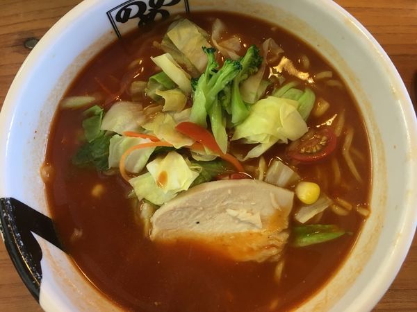 「チリトマトラーメン 780円」@ラーメン のしめの写真