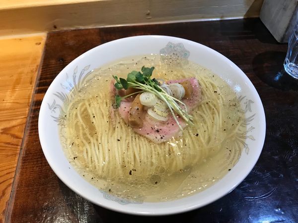 「塩そば 650円」@麺屋 坂本01の写真