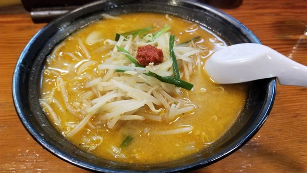 「信州味噌らーめん」@味噌ラーメン 亀ノ屋の写真