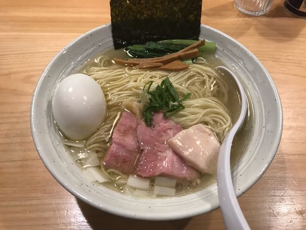 「塩味玉 中盛」@麺屋 さくら井の写真