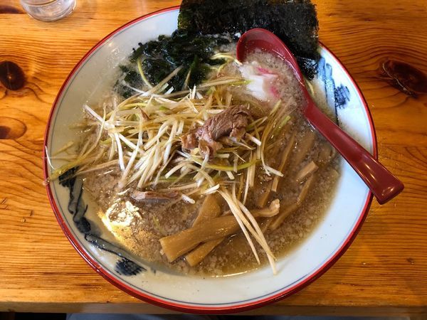 「ネギメンマラーメン」@椿 ラーメンショップ 木立店の写真