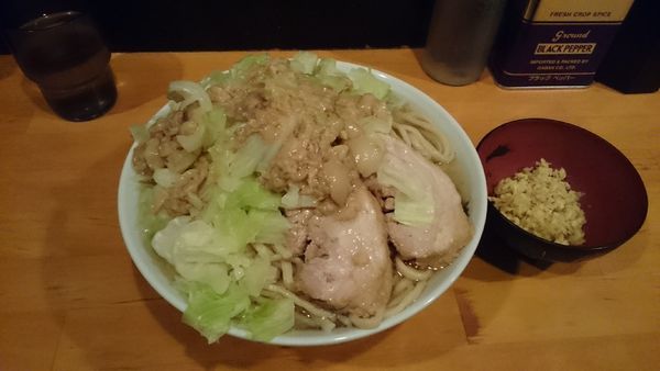 「ラーメン大盛・ショウガ(アブラ)￥９００」@ファットンの写真