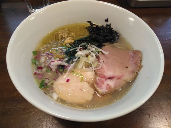 「貝節潮麺」@CLAM＆BONITO貝節麺RAIKの写真