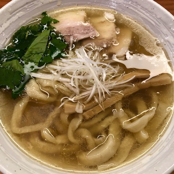 「塩らーめん」@純手打ち 麺と未来の写真