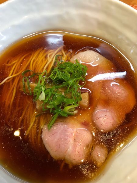 「醤油煮干しそば」@柴崎亭の写真