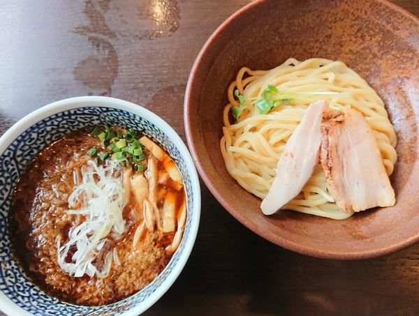 「辛つけ麺」@麺屋 くまがいの写真