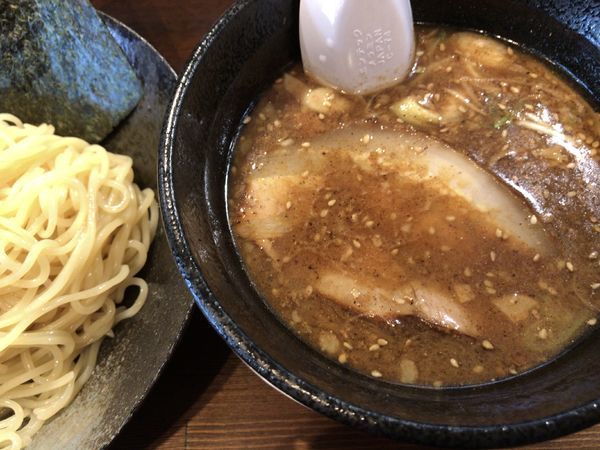 「つけ麺750円」@完熟ラーメン 本丸 瀬上店の写真