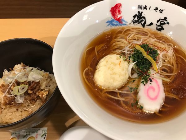 「醤油そば  720円」@鯛出しそば 磯の宮の写真