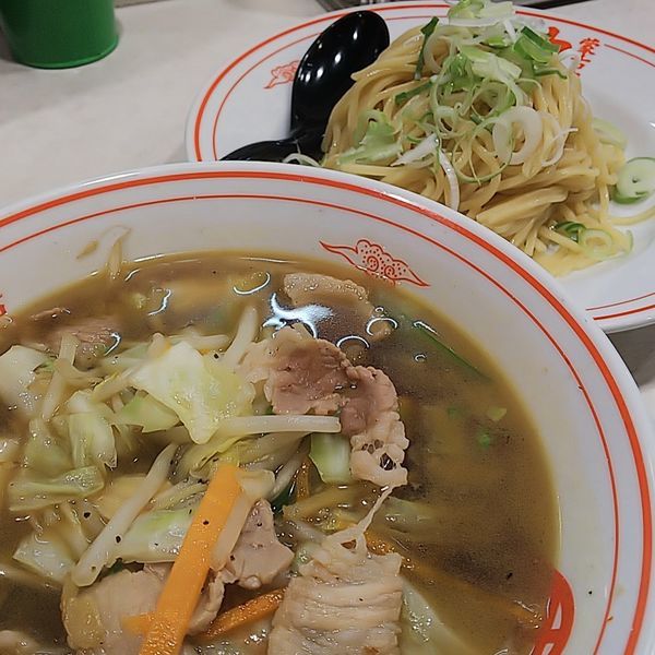 「冷やし醤油タンメン」@蒙古タンメン 中本 御徒町店の写真