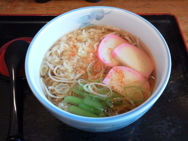 「たぬきそば 450円」@信州そば寿利庵の写真