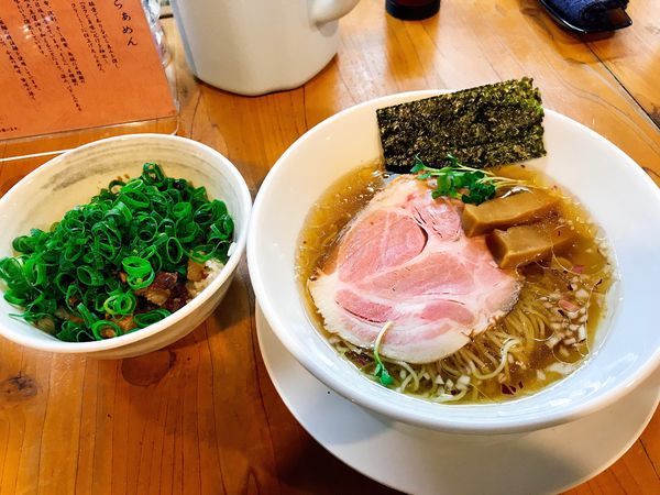 「冷やしらぁめん＋チャーシューご飯」@ろく月の写真